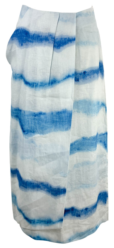 Dorothee Schumacher Blue Seduction Skirt in Blue Waves - Discounts on Dorothee Schumacher at UAL