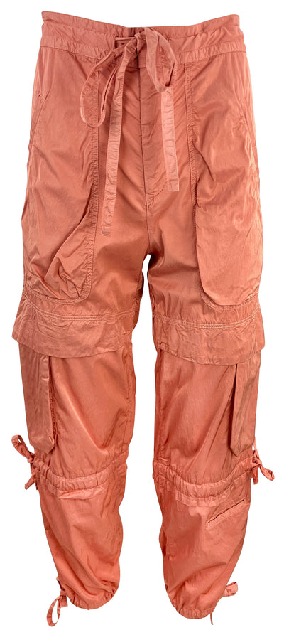 Isabel Marant Nazemi Cargo Pants in Peach - Discounts on Isabel Marant at UAL
