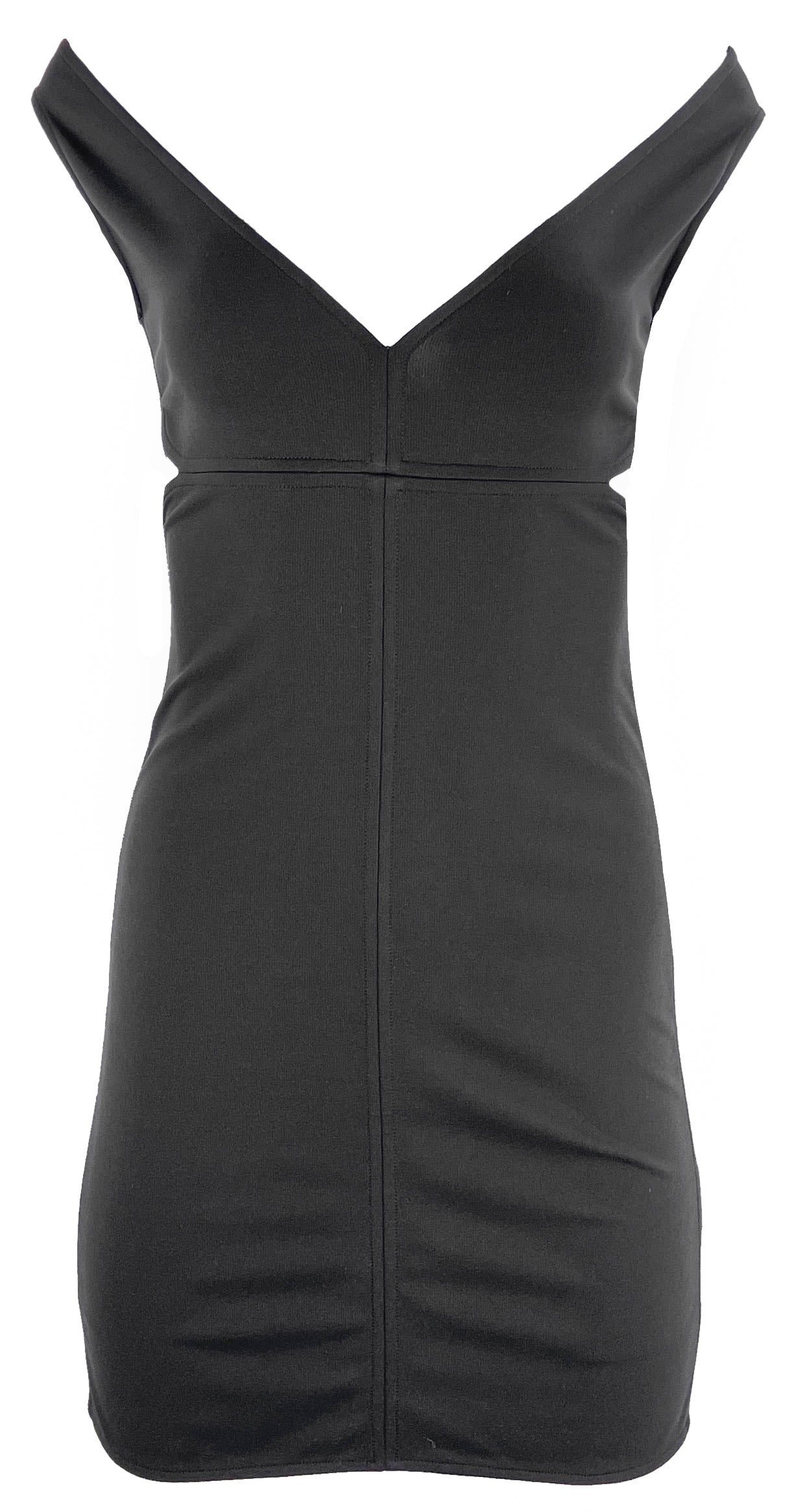 Courrēges Cut-Out Mini Dress in Black - Discounts on Courrēges at UAL
