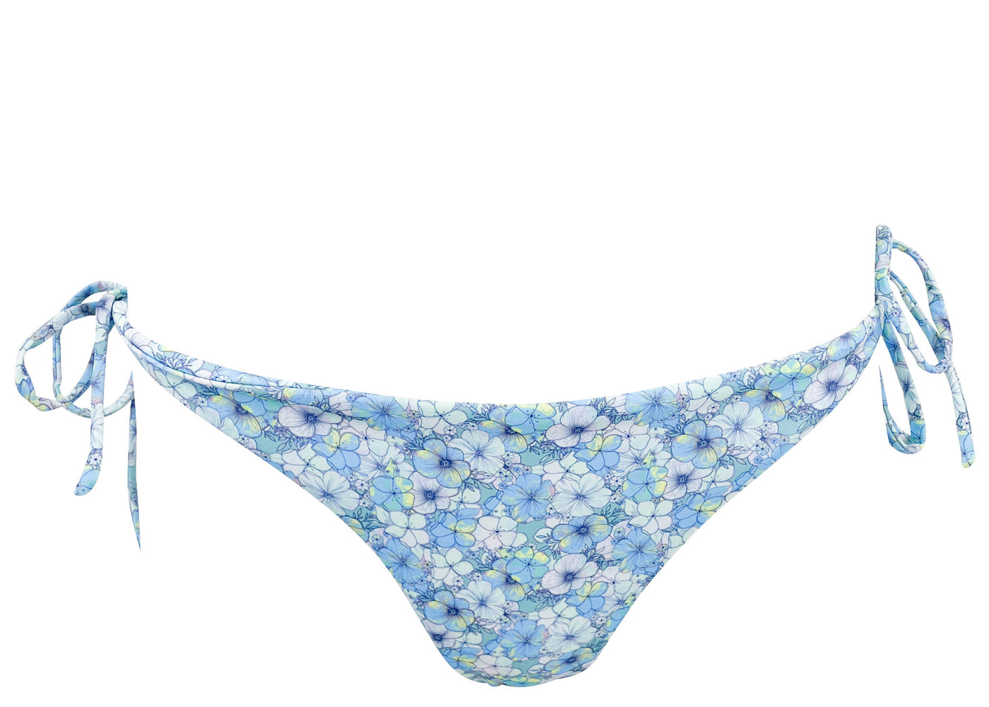 Peixoto Tonie Bikini Bottoms in Blue Floral - Discounts on Peixoto at UAL