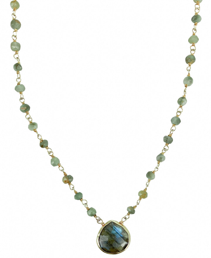 Ela Rae Libi Two Heart Shape Necklace - Discounts on Ela Rae at UAL