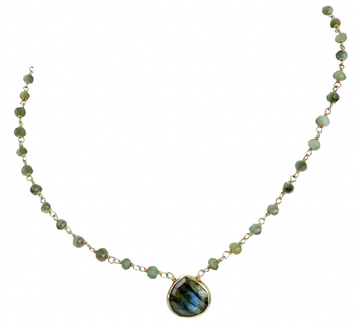 Ela Rae Libi Two Heart Shape Necklace - Discounts on Ela Rae at UAL