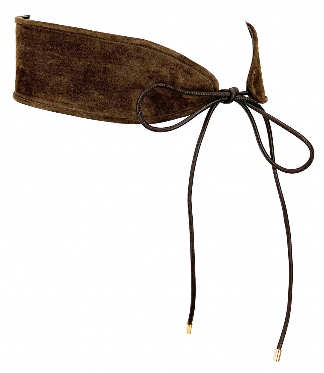 Altuzarra Suede Tie Belt in Brown - Discounts on Altuzarra at UAL