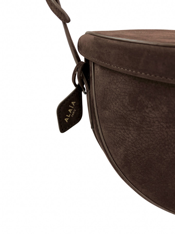Alaïa Suede Hip Bag in Brown - Discounts on Alaïa at UAL