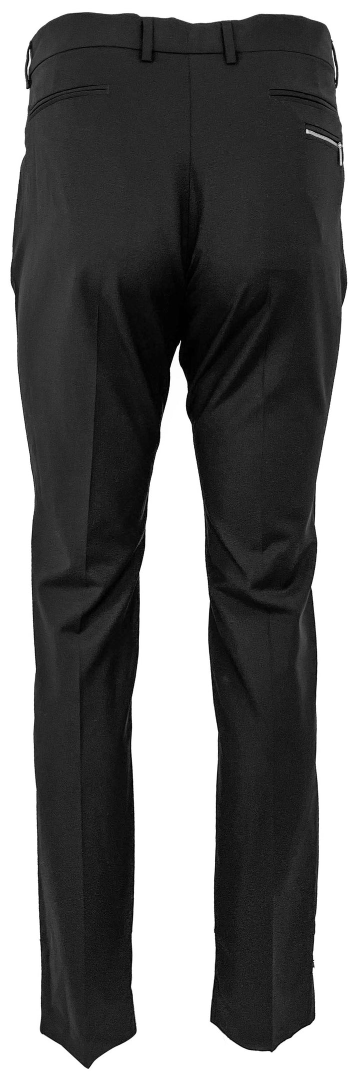Valentino Trousers with Zip Pockets in Black - Discounts on Valentino at UAL