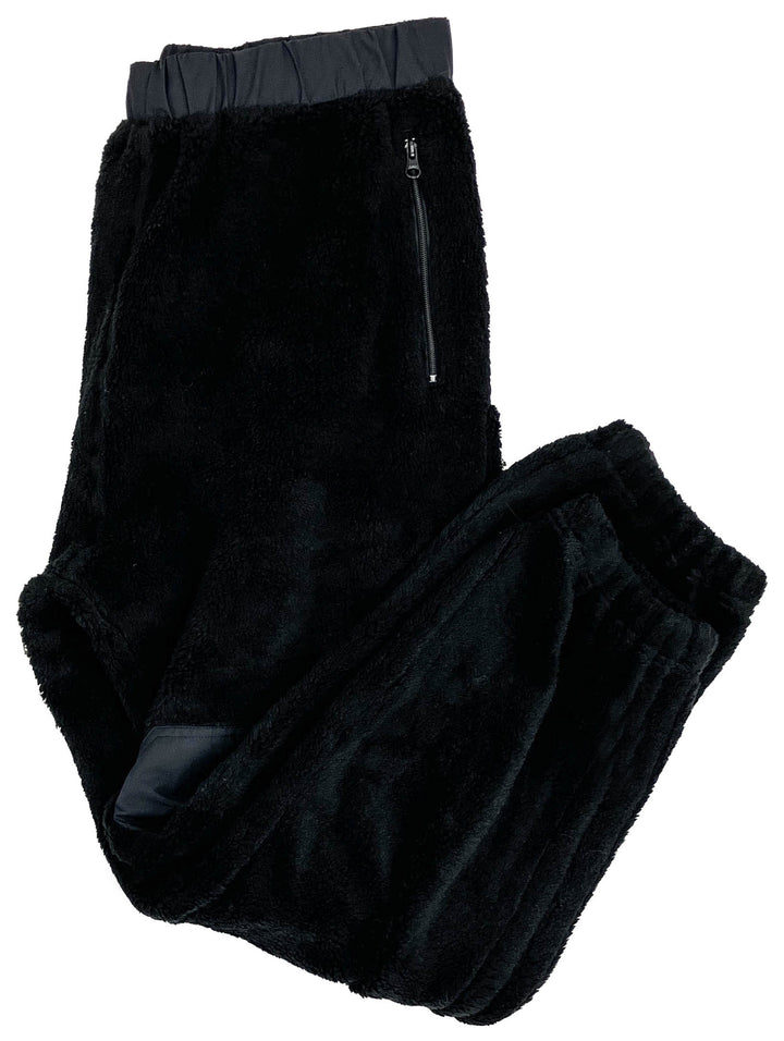 Undercover Fleece Sweatpants in Black - Discounts on Undercover at UAL