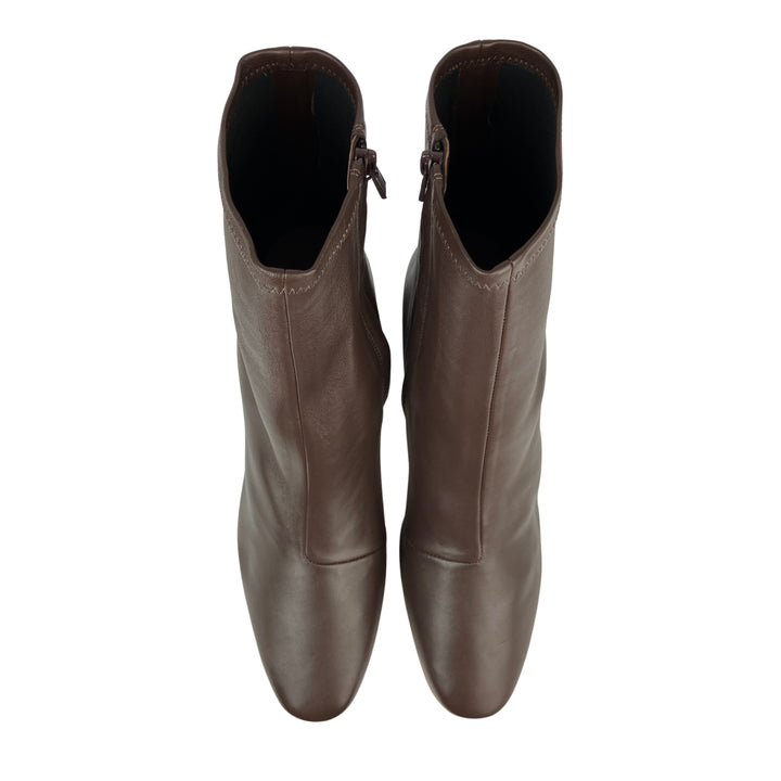 Loeffler Randall Elise Slim Ankle Booties in Chocolate - Discounts on Loeffler Randall at UAL