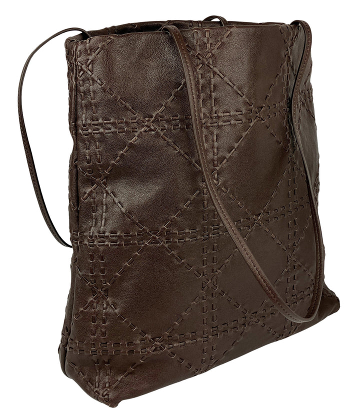 The Row Lilou Woven Bag in Brown - Discounts on The Row at UAL