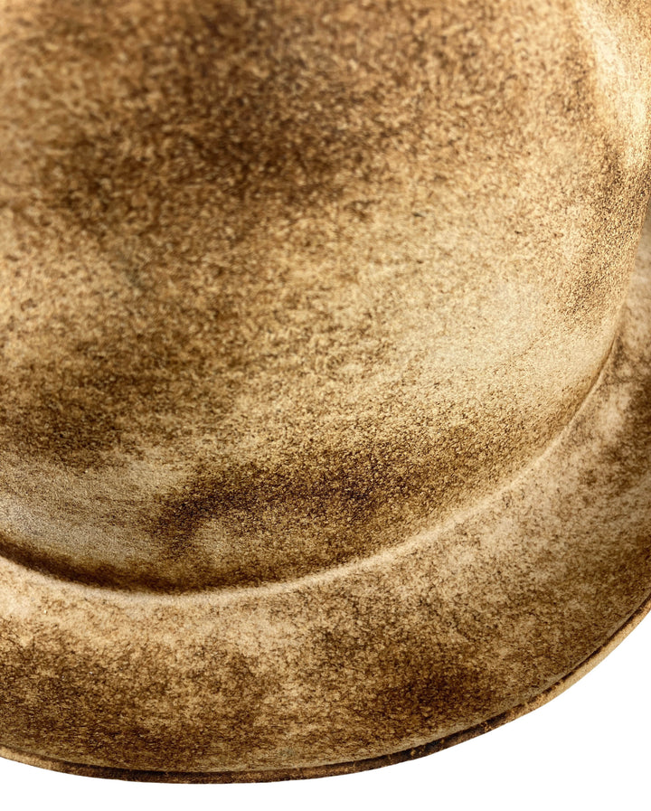 Reinhard Plank Coated Wool Fedora Hat in Tan - Discounts on Reinhard Plank at UAL