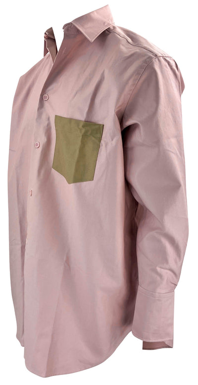 JW Anderson Contrast Button Down in Pink - Discounts on JW Anderson at UAL