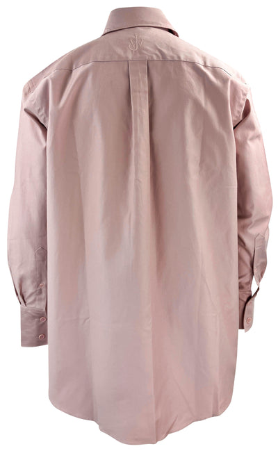 JW Anderson Contrast Button Down in Pink - Discounts on JW Anderson at UAL