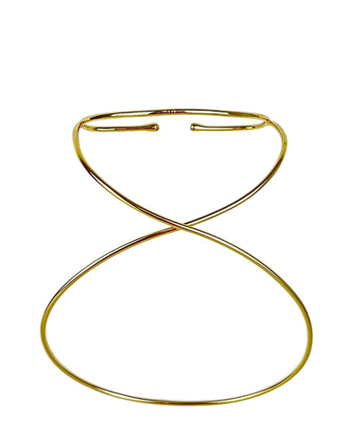 Exclusive Designer Orbit 706 Spiral Statement Bracelet in Gold - Discounts on Exclusive Designer at UAL