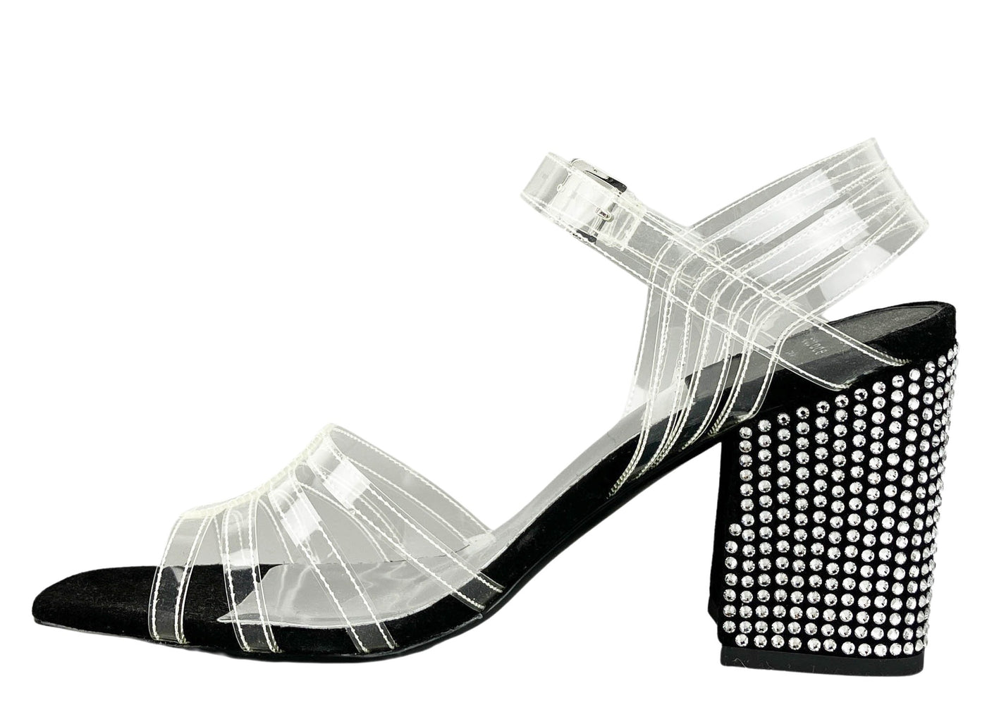 Laurence Dacade Germanie Sandals in Black and Silver - Discounts on Laurence Dacade at UAL
