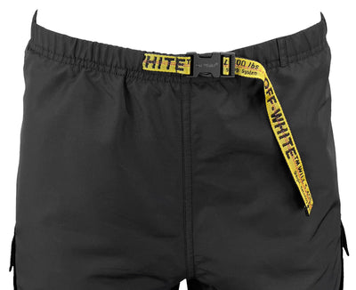 Off-White Cargo Swim Shorts in Black - Discounts on Off-White at UAL