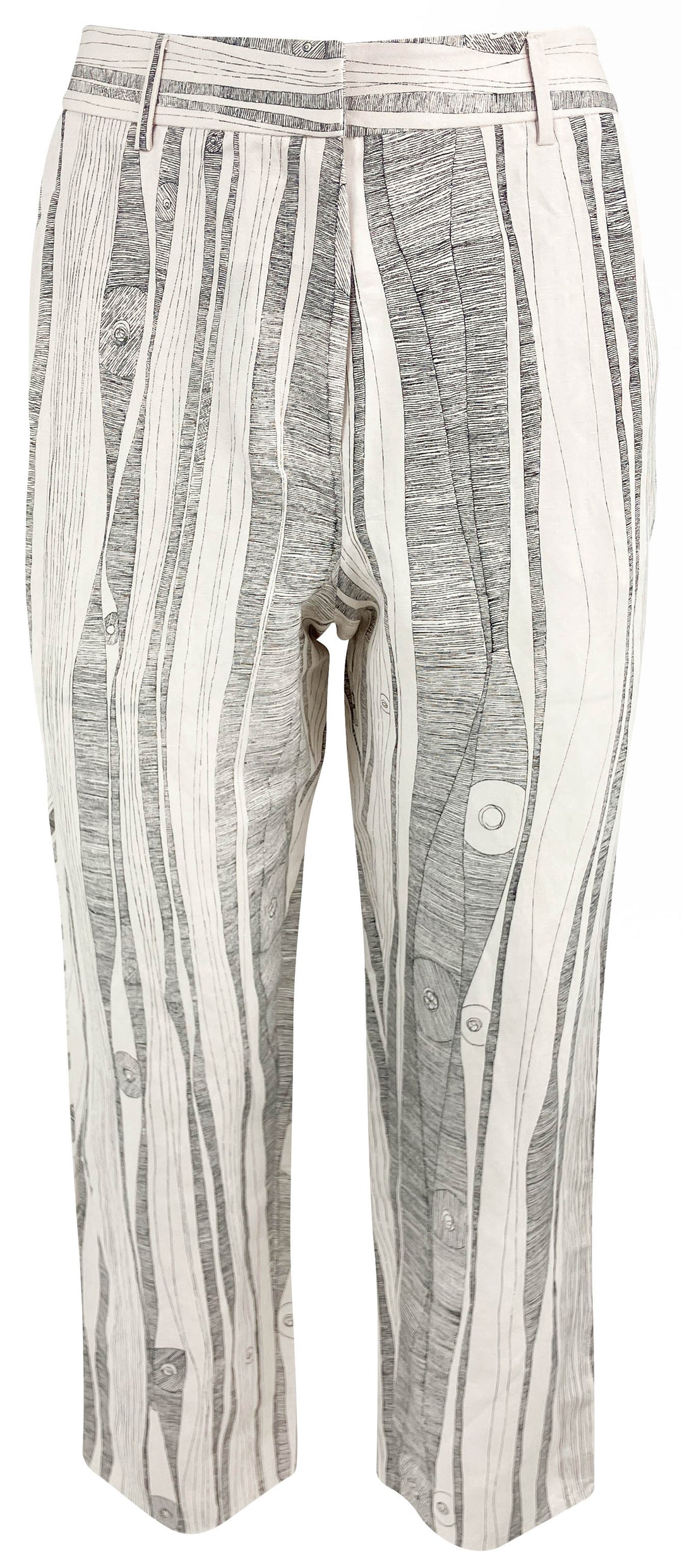 Raquel Allegra Narobi Pants in Dirty White/Black - Discounts on Raquel Allegra at UAL