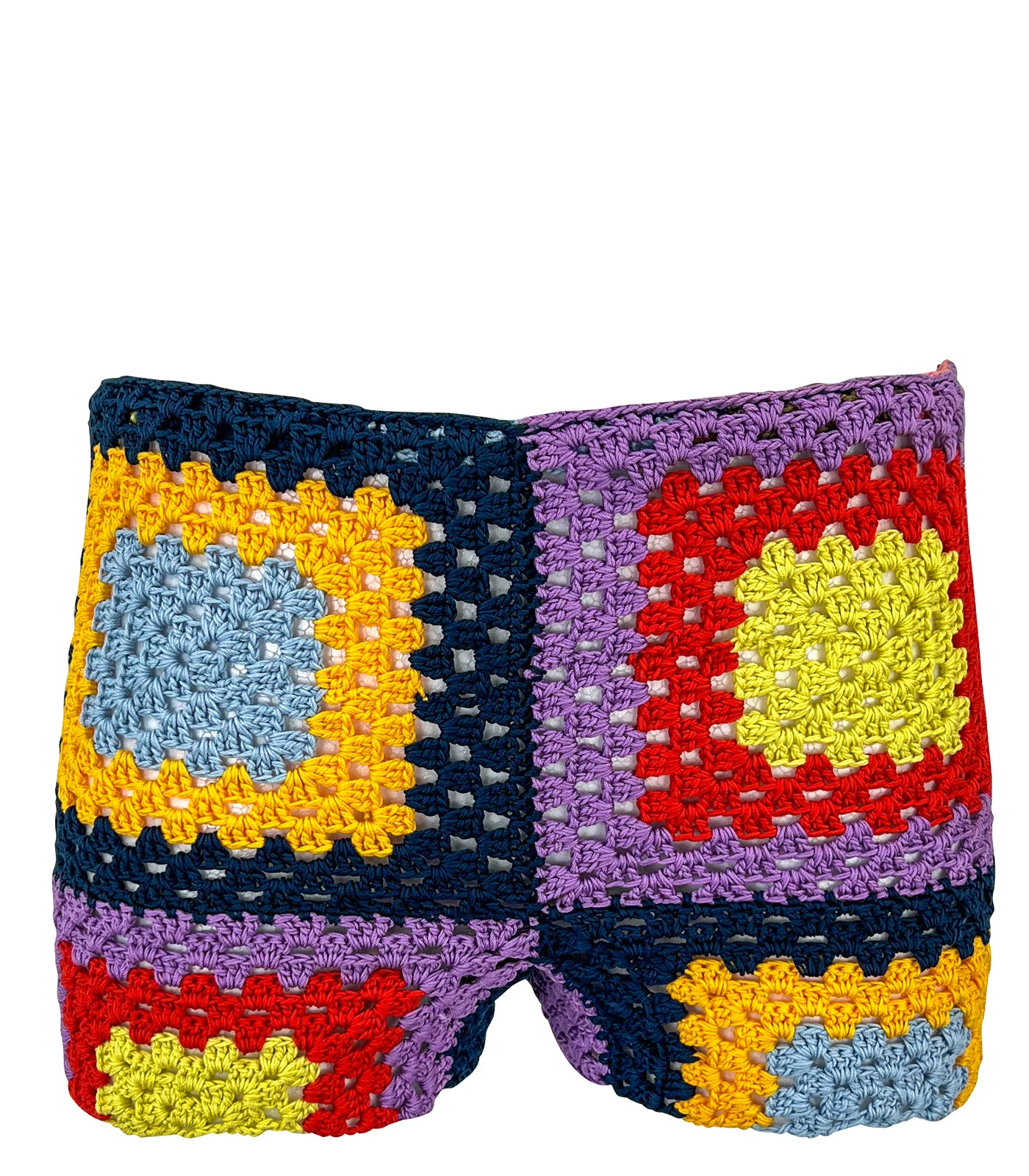 Marni x No Vacancy Inn Crochet Shorts in Multi - Discounts on Marni at UAL