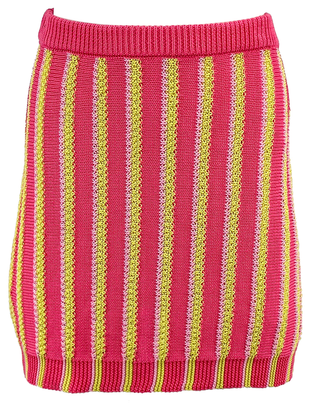 Marni Crochet Mini Skirt in Pink Gummy - Discounts on Marni at UAL