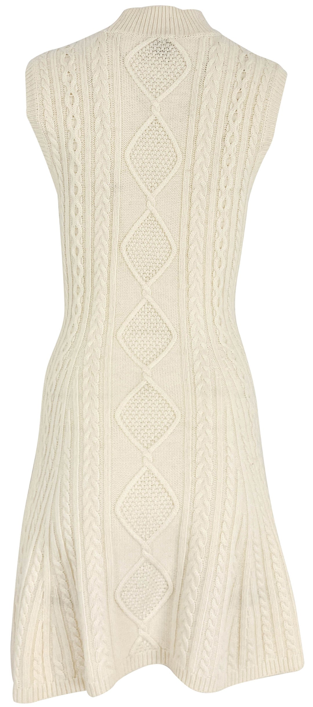 Staud Charade Sweater Dress in Cream