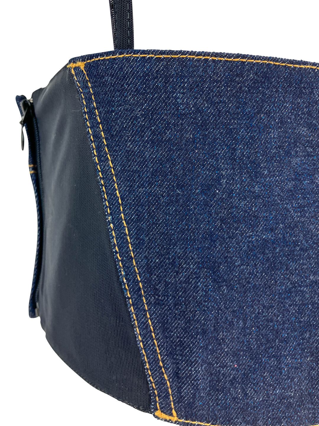 Alaïa Denim Bra Top in Blue - Discounts on Alaïa at UAL
