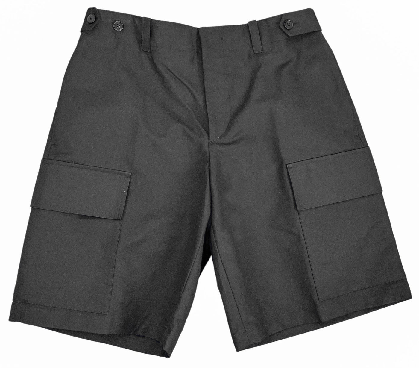 Jil Sander Double Cotton Cargo Shorts in Black - Discounts on Jil Sander at UAL