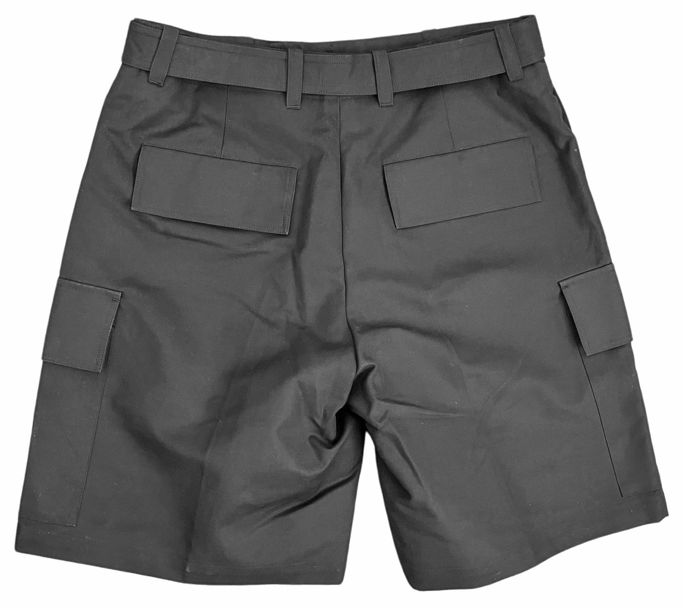 Jil Sander Double Cotton Cargo Shorts in Black - Discounts on Jil Sander at UAL