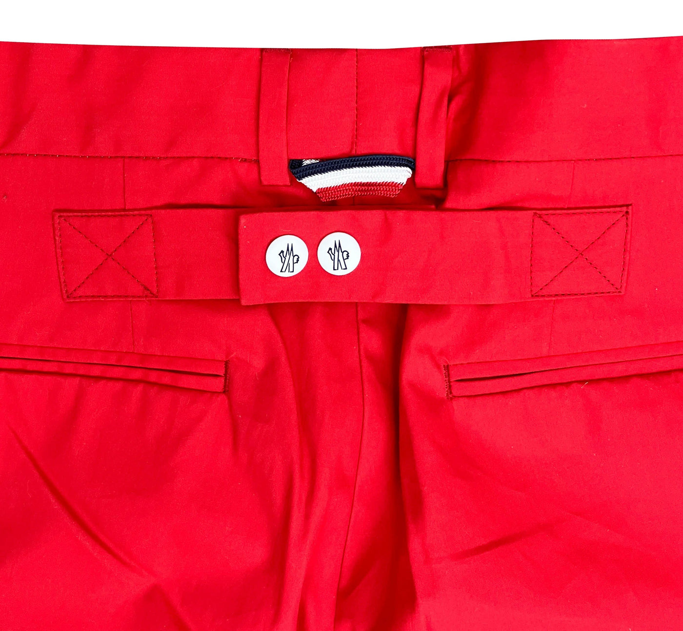 Moncler Gamme Bleu Trousers in Red - Discounts on Moncler at UAL