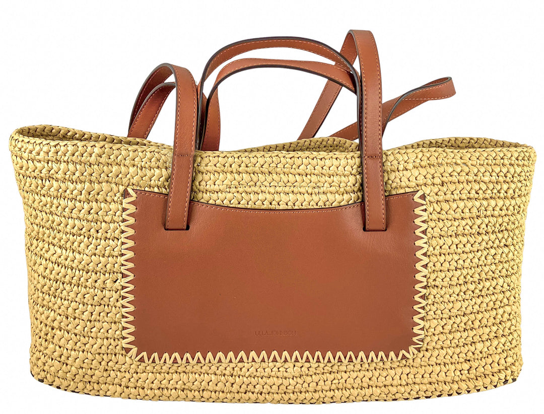 Ulla Johnson Lali Raffia Bag in Natural