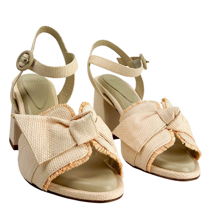 Alexandre Birman Arita Sandals in Pearl - Discounts on Alexandre Birman at UAL