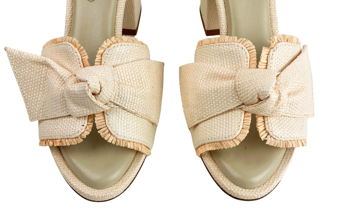 Alexandre Birman Arita Sandals in Pearl - Discounts on Alexandre Birman at UAL