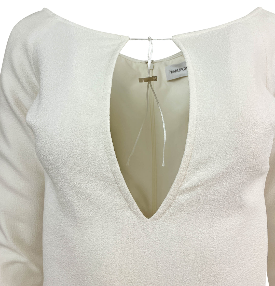 16Arlington Solare Midi Dress in White - Discounts on 16Arlington at UAL