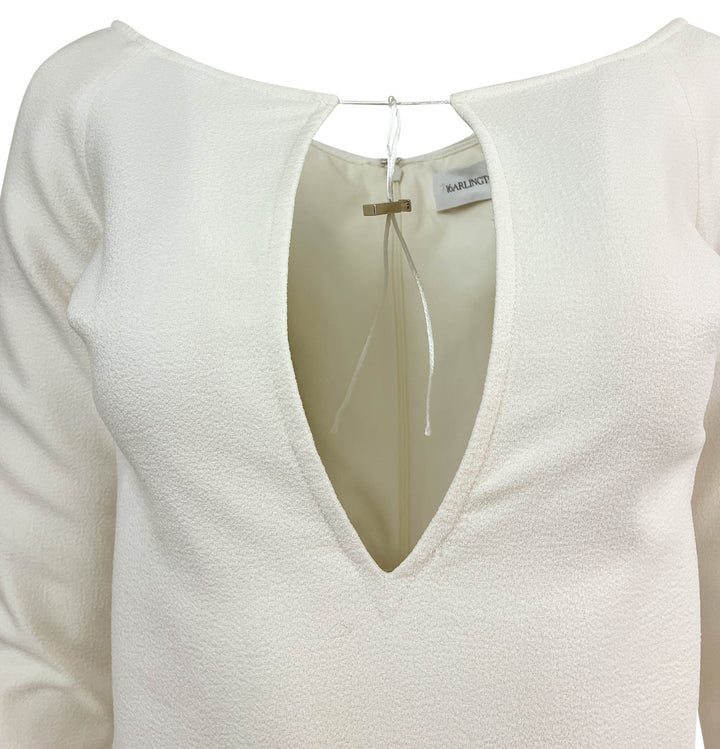 16Arlington Solare Midi Dress in White - Discounts on 16Arlington at UAL