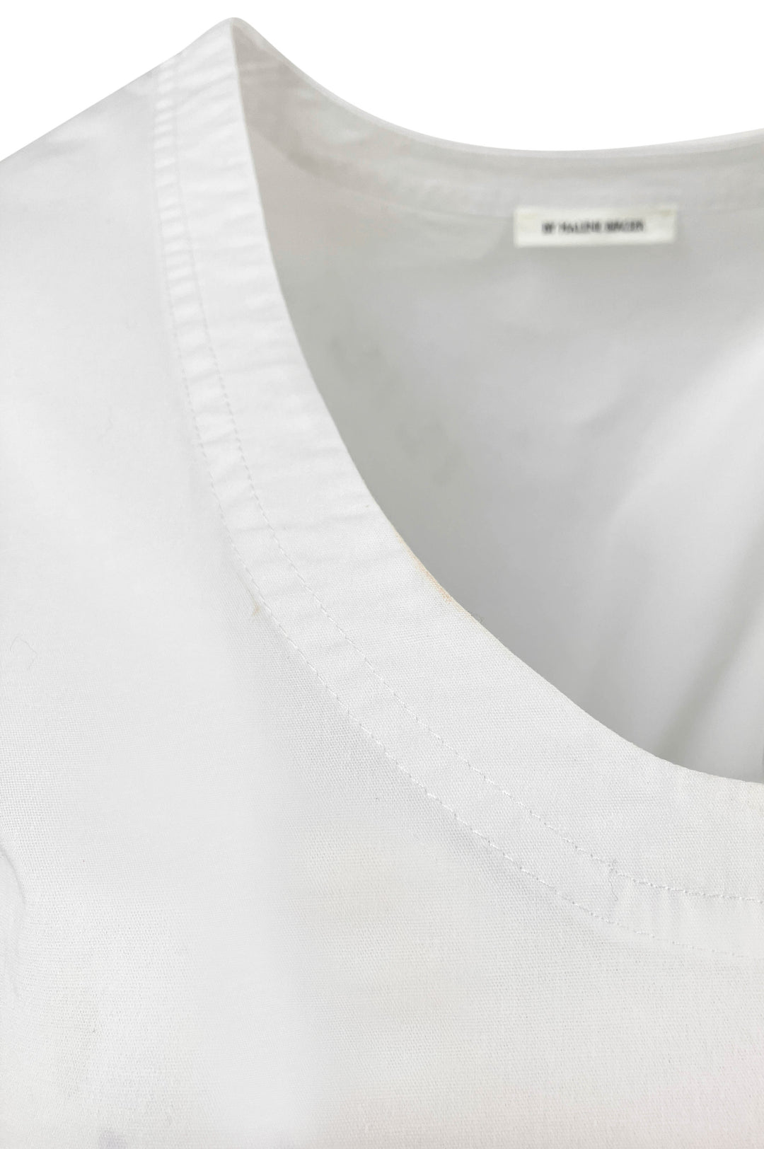 By Malene Birger Lunae Top in White - Discounts on By Malene Birger at UAL