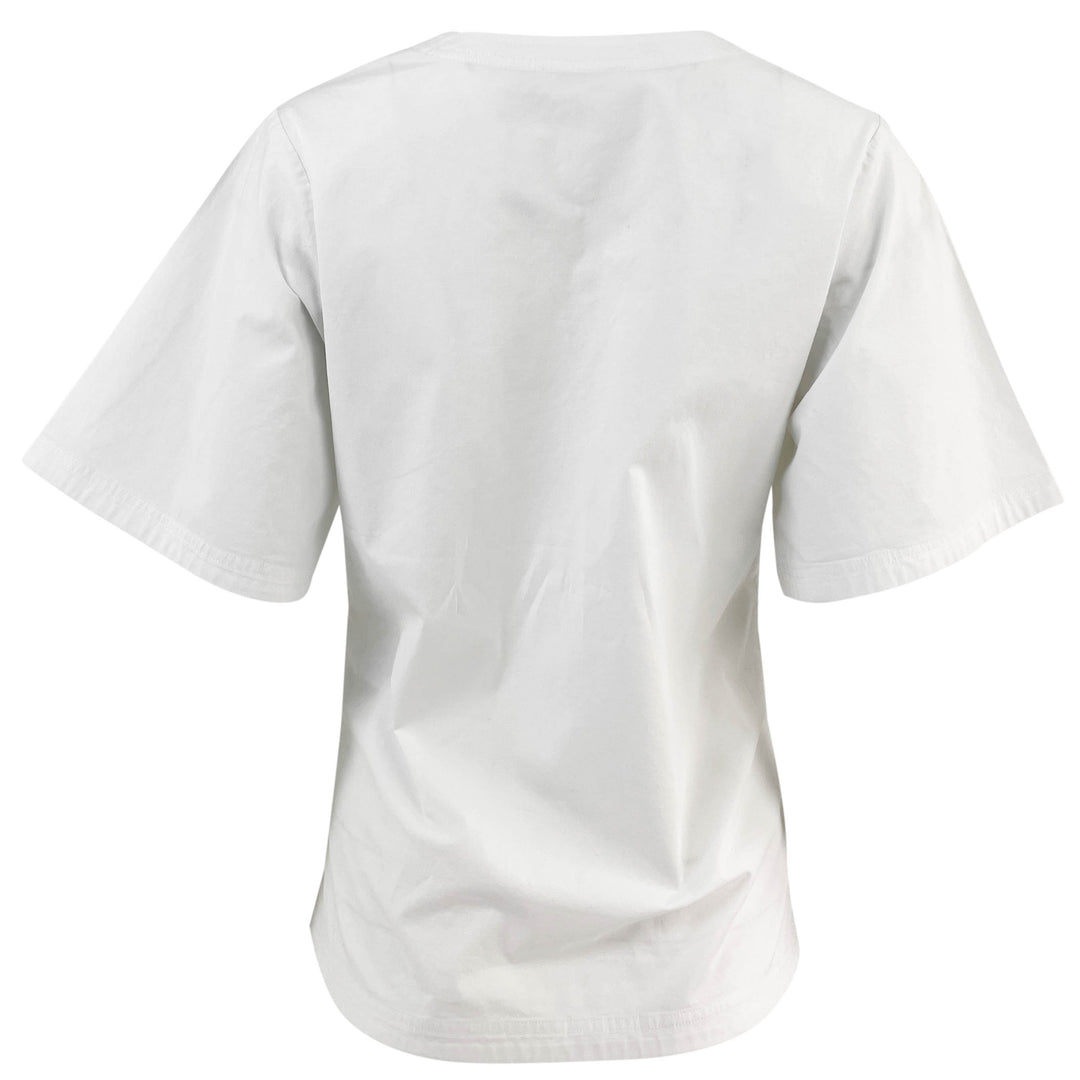 By Malene Birger Lunae Top in White - Discounts on By Malene Birger at UAL
