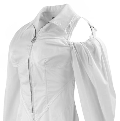Jacquemus La Robe Galliga Dress in White - Discounts on Jacquemus at UAL