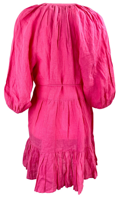 APiece Apart Mini Mitte Dress in India Pink - Discounts on Apiece Apart at UAL