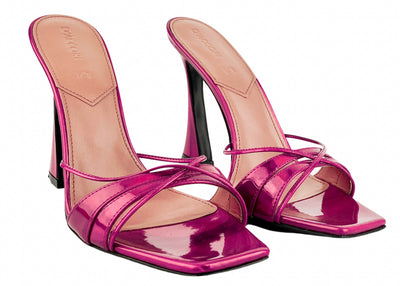 D'accori Lust Mules in Chameleon Pink - Discounts on D'Accori at UAL