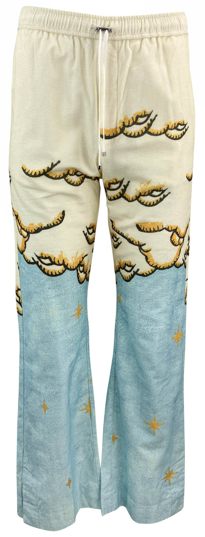 Amiri Sunscape Pajama Pants in Multi - Discounts on Amiri at UAL