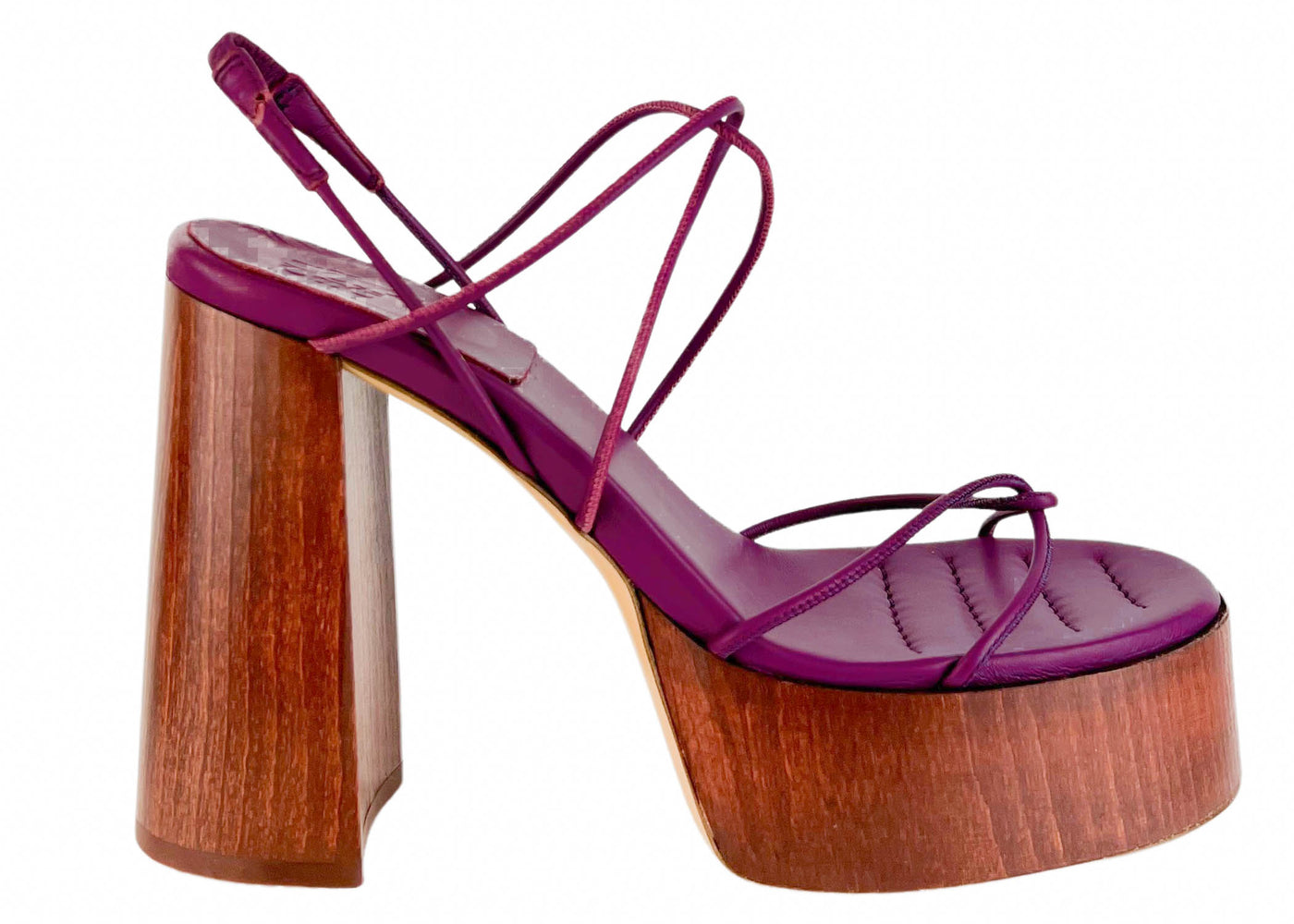 GIA/RHW Rosie Platform Sandals in Purple - Discounts on GIA/RHW at UAL