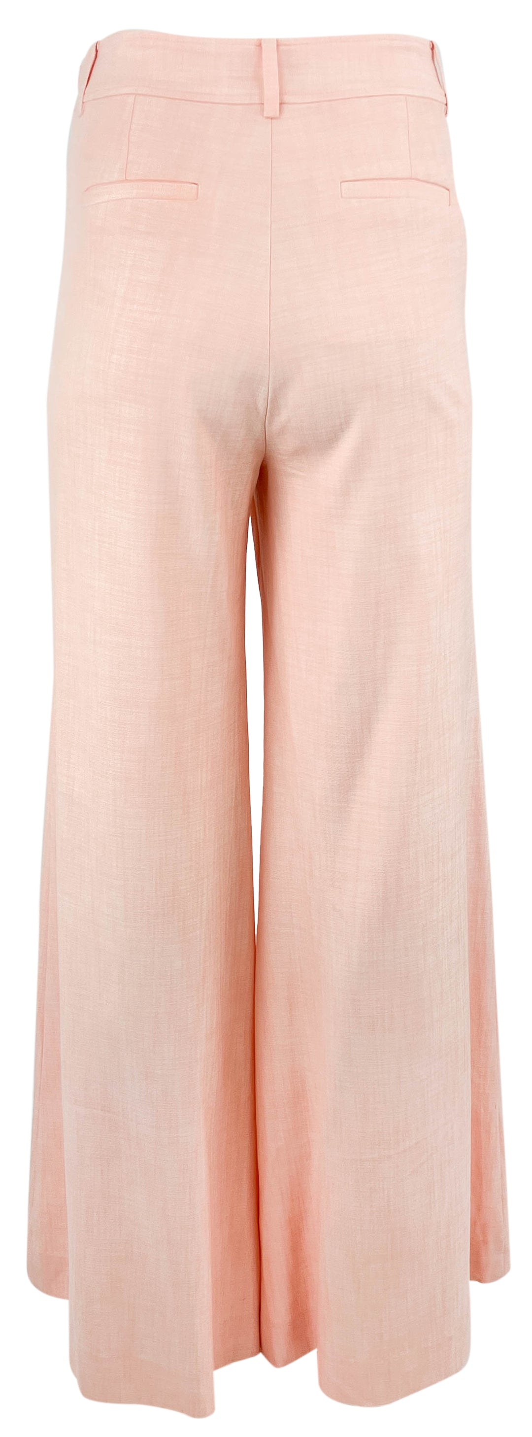 Derek Lam Crosby Deborah Wide Leg Trousers in Sherbet