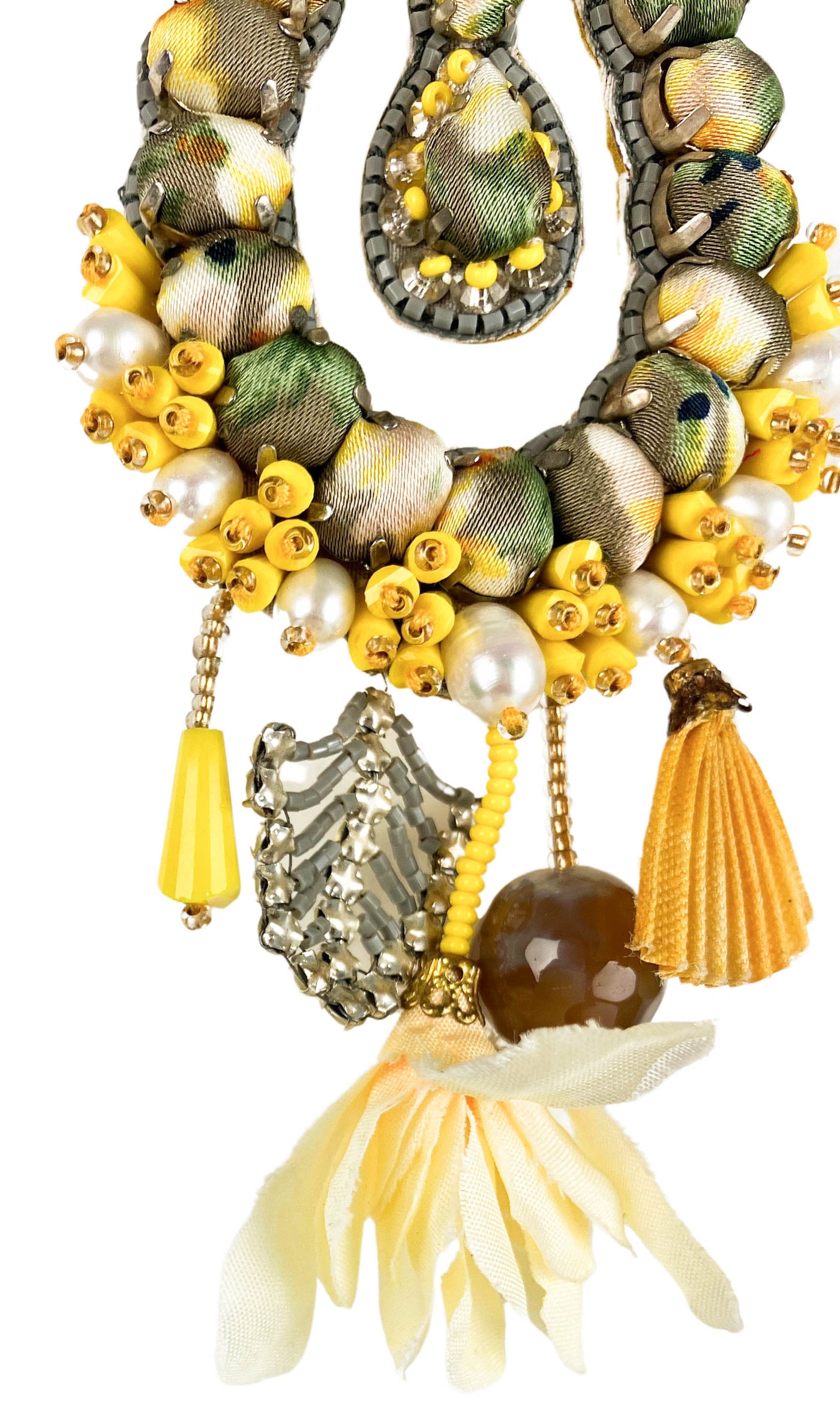 Exclusive Designer Robin Earrings in Yellow/Green - Discounts on Exclusive Designer at UAL