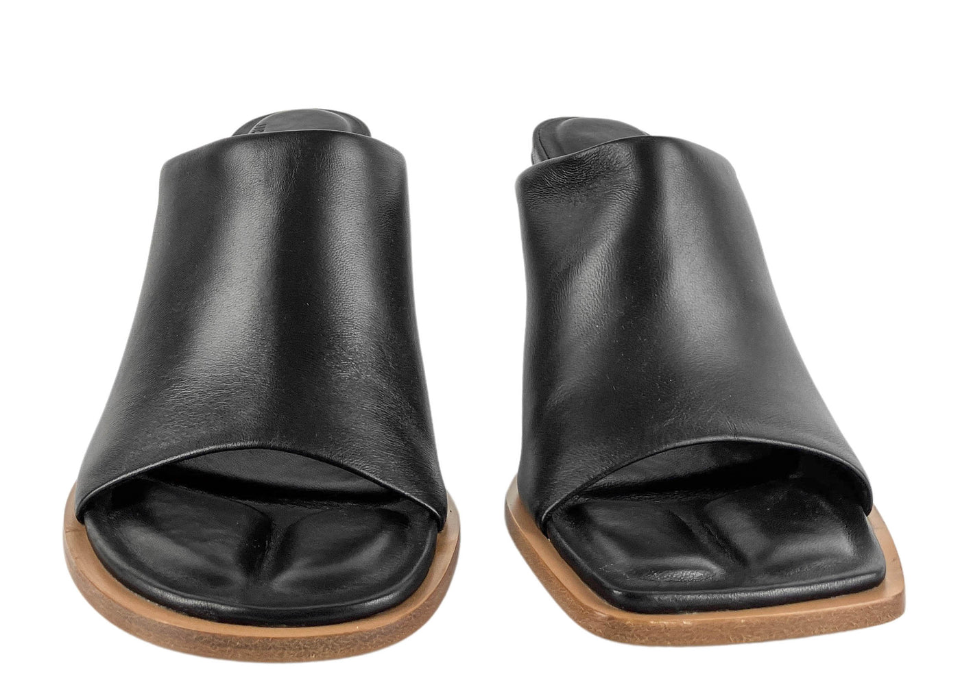 Jacquemus Carre Mules in Black - Discounts on Jacquemus at UAL