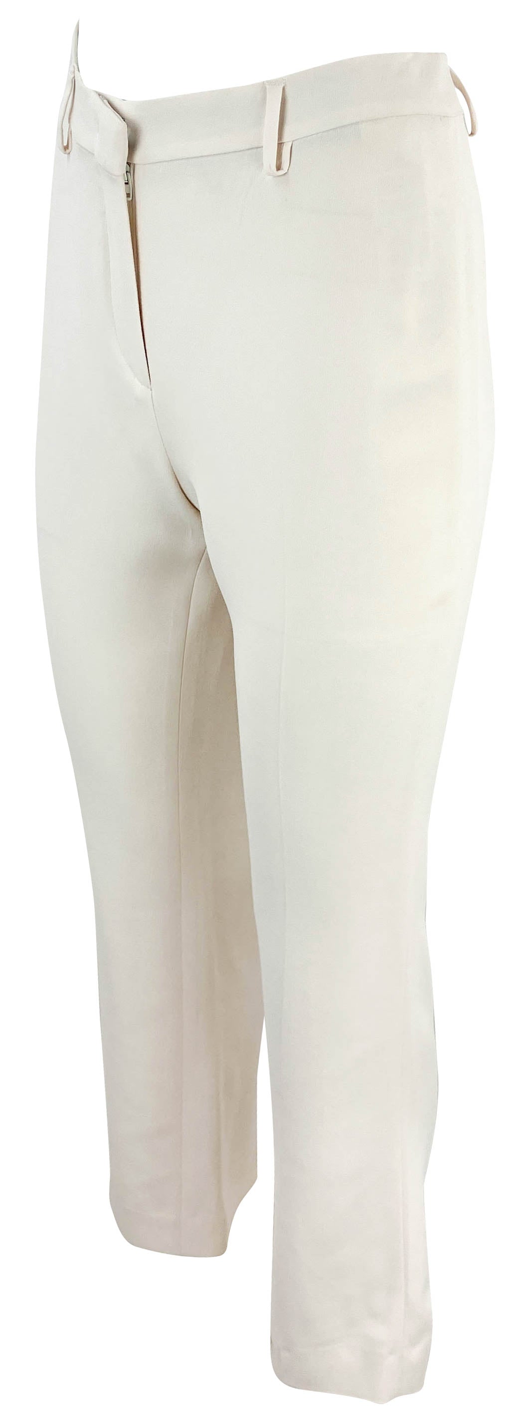 Etro Kick Flared Cigarette Pants in Cream - Discounts on Etro at UAL