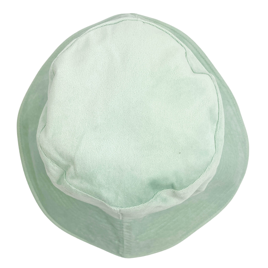 Freya Crushed Velvet Bucket Hat in Mint - Discounts on Freya at UAL