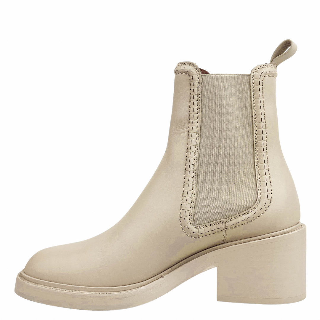 Chloé Ankle Boots in Pearly Grey - Discounts on Chloé at UAL