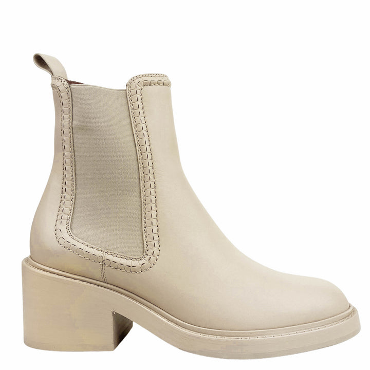 Chloé Ankle Boots in Pearly Grey - Discounts on Chloé at UAL