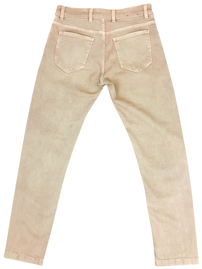 Eleventy Slim Fit Denim in Beige - Discounts on Eleventy at UAL