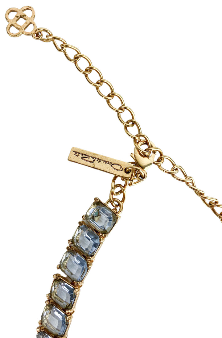 Oscar de la Renta Baguette Necklace in Blue - Discounts on Oscar de la Renta at UAL