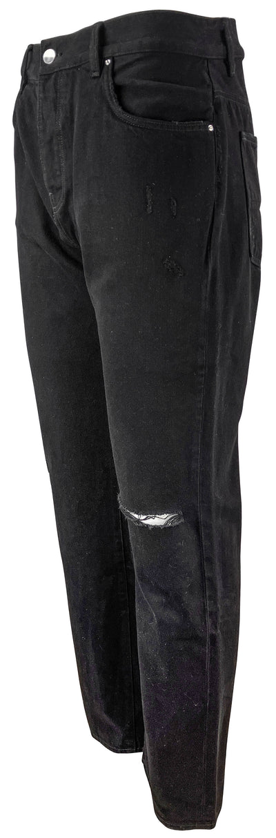 Amiri MA Bar Pocket Straight Jeans in Black - Discounts on Amiri at UAL