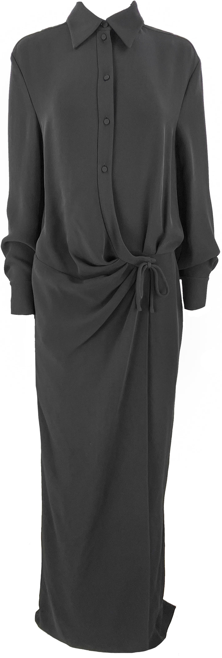 Valentino Crepe Silk Wrap Gown - Discounts on Valentino at UAL