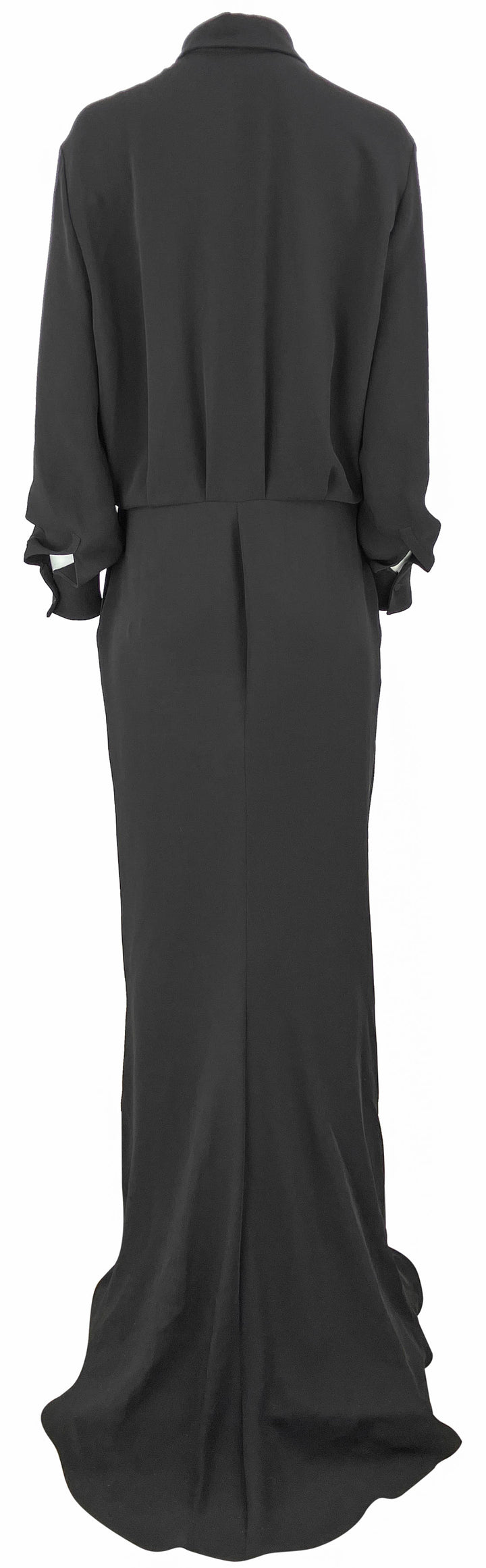 Valentino Crepe Silk Wrap Gown - Discounts on Valentino at UAL